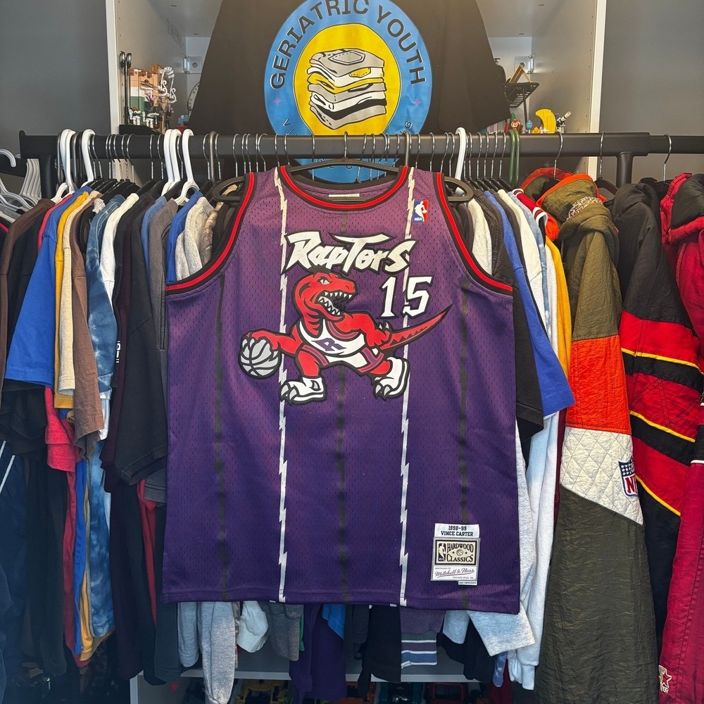 Mitchell & Ness Vince Carter Toronto Raptors Jersey Youth XL